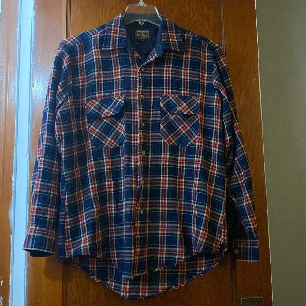 Vintage Flannel Button Up by Country Squire